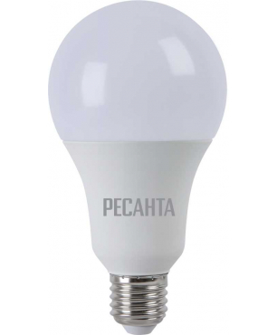 Лампа светодиодная РЕСАНТА LL-R-A80-20W-230-4K-E27