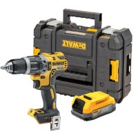 Аккумуляторная ударная дрель-шуруповерт DEWALT DCD796E1T, 18 В, АКБ 1.7 Ач, в кейсе TSTAK