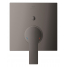 Внешняя часть смесителя для ванны GROHE Allure скрытого монтажа на 2 потребителя, квадратная, темный графит глянец 