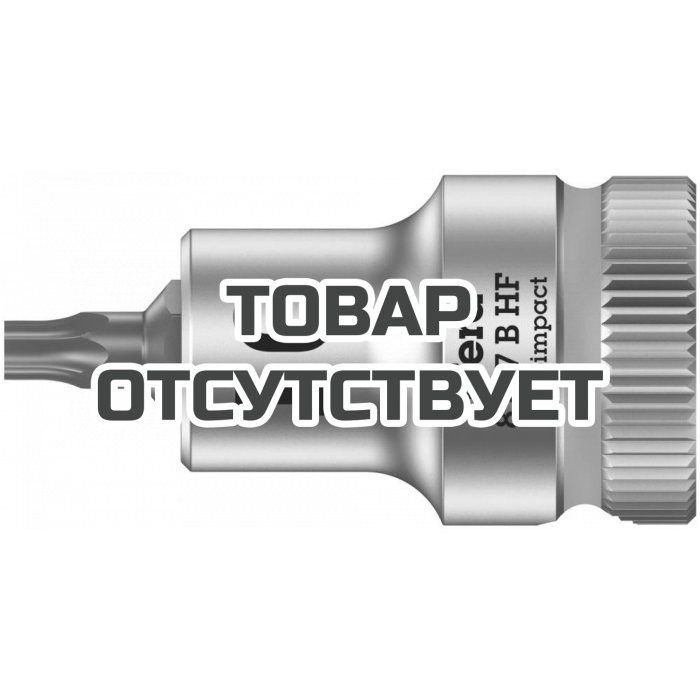 Головка торцевая WERA 8767 B HF TORX Zyklop с вставкой-битой 3/8", TX 10 x 35 мм 003059
