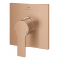 Внешняя часть смесителя для душа GROHE Allure скрытого монтажа, квадратная, теплый закат матовый 