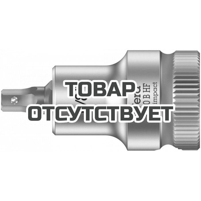 Головка торцевая WERA 8740 B Hex-Plus HF Zyklop с вставкой-битой 3/8", 1/8" x 35 мм 003080
