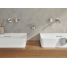 Внешняя часть смесителя для раковины GROHE Essence на 2 отверстия, M-Size, суперсталь 