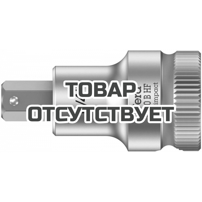 Головка торцевая WERA 8740 B Hex-Plus HF Zyklop с вставкой-битой 3/8", 1/4" x 35 мм 003089