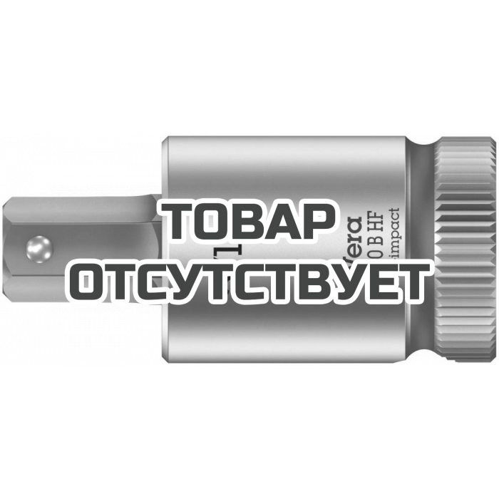 Головка торцевая WERA 8740 B Hex-Plus HF Zyklop с вставкой-битой 3/8", 5/16" x 38.5 мм 003091