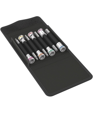 Набор головок торцевых WERA 8740 B HF Imperial 1 Hex-Plus Zyklop 7 предметов 1.8"-3/8" 003181