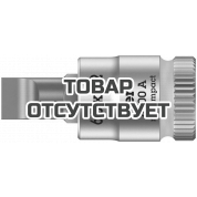 Головка торцевая WERA 8700 A FL Zyklop с вставкой-битой 1/4" SL 1.2 x 6.5 x 28 мм 003322