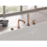 Смеситель для ванны GROHE Essence на 4 отверстия, на край ванны, теплый закат глянец 
