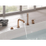 Смеситель для ванны GROHE Essence на 4 отверстия, на край ванны, теплый закат глянец 
