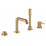 Смеситель для ванны GROHE Essence на 4 отверстия, на край ванны, холодный рассвет глянец 