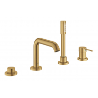 Смеситель для ванны GROHE Essence на 4 отверстия, на край ванны, холодный рассвет матовый 