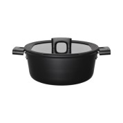 Кастрюля Fiskars Hard Face 5 л / 26 см с крышкой