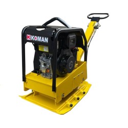 Виброплита реверсивная KOMAN MS330-1 дизельная (332 кг / 38 кН / Hi-Earns 186FE)