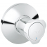 Внешняя часть вентиля GROHE Costa L, синяя маркировка, хром 