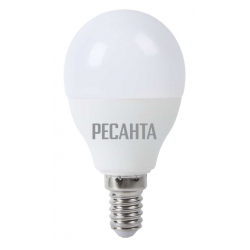 Лампа светодиодная РЕСАНТА LL-R-G45-7W-230-4K-E14