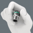 Головка торцевая WERA 8790 HMA Zyklop 6-гранная 1/4", 11/32" x 23 мм 003519