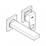 Внешняя часть смесителя для раковины GROHE Eurocube на 2 отверстия, S-Size, хром 
