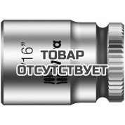 Головка торцевая WERA 8790 HMA Zyklop 6-гранная 1/4", 7/16" x 23 мм 003521