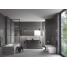 Смеситель для ванны GROHE Eurocube на 4 отверстия, на край ванны, суперсталь 