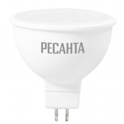 Лампа светодиодная РЕСАНТА LL-R-MR16-7W-230-3K-GU5.3