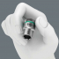 Головка торцевая WERA 8790 HMB Zyklop 6-гранная 3/8", 13/16" x 30 мм 003579