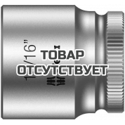 Головка торцевая WERA 8790 HMB Zyklop 6-гранная 3/8", 13/16" x 30 мм 003579