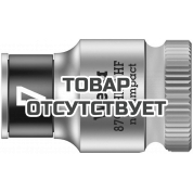 Головка торцевая WERA 8790 HMB HF Zyklop 6-гранная 3/8", с фиксацией, 7 x 29 мм 003741