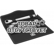 Набор с трещоткой WERA 8100 SB HF 1 Zyklop Metal Switch 3/8", с фиксацией, 13 предметов 003785