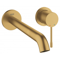 Внешняя часть смесителя для раковины GROHE Essence на 2 отверстия, L-Size, холодный рассвет матовый 