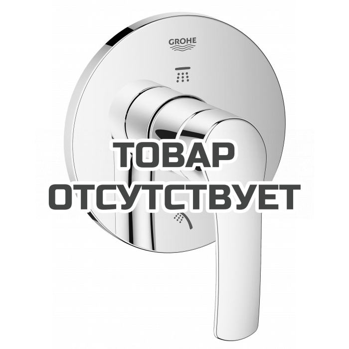Внешняя часть переключателя потоков GROHE Eurosmart на 2 положения, хром 