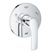 Внешняя часть переключателя потоков GROHE Eurosmart на 3 положения, хром 