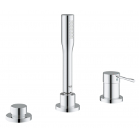 Смеситель для ванны GROHE Essence на 3 отверстия, на край ванны, хром 