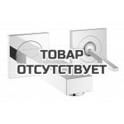 Внешняя часть смесителя для раковины GROHE Eurocube Joy на 2 отверстия (излив 170 мм), хром 