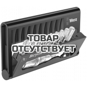 Набор велосипедистат WERA Bicycle Set 9 трещотка 8001 A Zyklop Mini 1, набор бит, 10 предметов 004177
