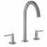 Смеситель для раковины GROHE Atrio двухвентильный на 3 отверстия, суперсталь 
