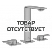Смеситель для раковины GROHE Allure на 3 отверстия, с донным клапаном, M-Size, теплый закат матовый 