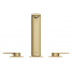 Смеситель для раковины GROHE Allure на 3 отверстия, с донным клапаном, M-Size, холодный рассвет матовый 