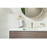 Смеситель для раковины GROHE Allure на 3 отверстия, с донным клапаном, M-Size, холодный рассвет матовый 