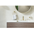 Смеситель для раковины GROHE Allure на 3 отверстия, с донным клапаном, M-Size, холодный рассвет матовый 