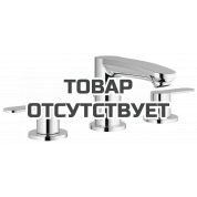 Смеситель для раковины GROHE Eurostyle Cosmopolitan на 3 отверстия с донным клапаном, хром 