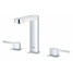 Смеситель для раковины GROHE Plus на 3 отверстия, M-Size, хром 
