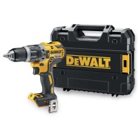 Аккумуляторная бесщеточная ударная дрель-шуруповерт DeWALT, 18 В, 2000 об/мин, 34000 уд/мин, без АКБ и ЗУ, в кейсе TSTAK, DCD796NT