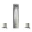 Смеситель для раковины GROHE Allure Brilliant на 3 отверстия, с донным клапаном и высоким изливом, суперсталь 