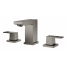 Смеситель для раковины GROHE Eurocube на 3 отверстия, темный графит матовый 