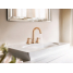 Смеситель для раковины GROHE Grandera двухвентильный на 3 отверстия, с донным клапаном, теплый закат глянец 