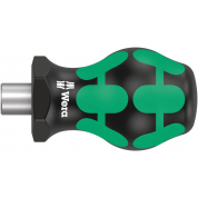 Отвертка-битодержатель WERA 811/1 Kraftform Stubby 1/4" С 6.3 008880