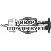 Отвертка-битодержатель WERA Kraftform Kompakt Stubby Magazin RA 2 с трещоткой 6 пр., 1/4" C 6.3: PH 1/2, PZ 1/2, SL 5.5, TX 25 008884