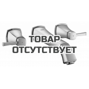 Внешняя часть смесителя для раковины GROHE Grandera скрытого монтажа, на 3 отверстия, M-Size, теплый закат глянец 