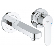 Смеситель для раковины GROHE BauEdge скрытого монтажа на 2 отверстия, в комплекте с монтажной частью, хром