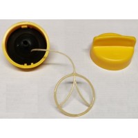 Крышка топливного бака Champion LM5345 (Т680) жёлтая/чёрная